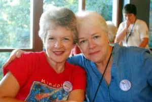 With Nancy Posey